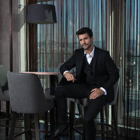 Erkek takım elbise smokin dış çekim ürün foto çekimi