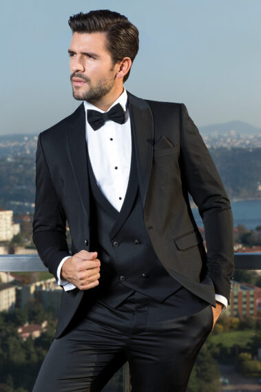 Erkek takım elbise smokin dış çekim ürün foto çekimi