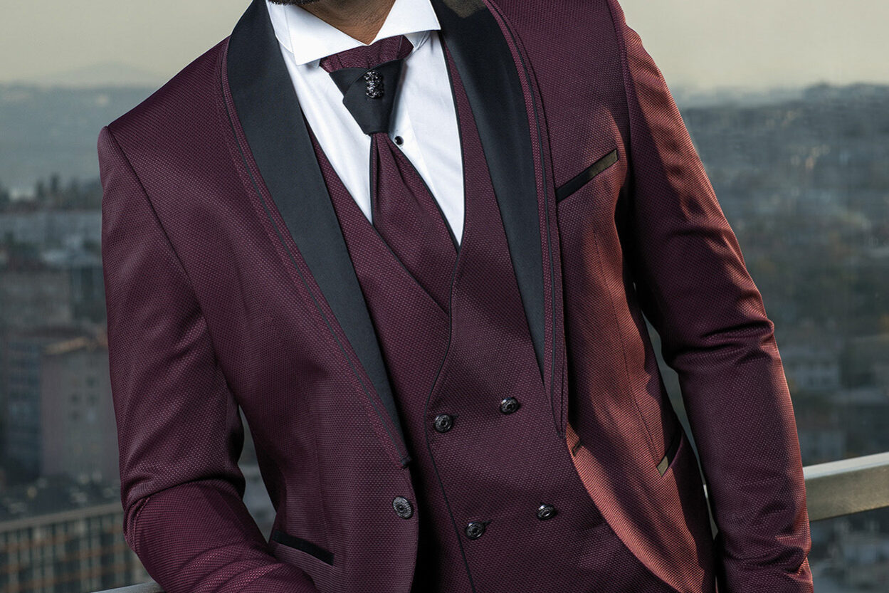 Erkek takım elbise smokin dış çekim ürün foto çekimi