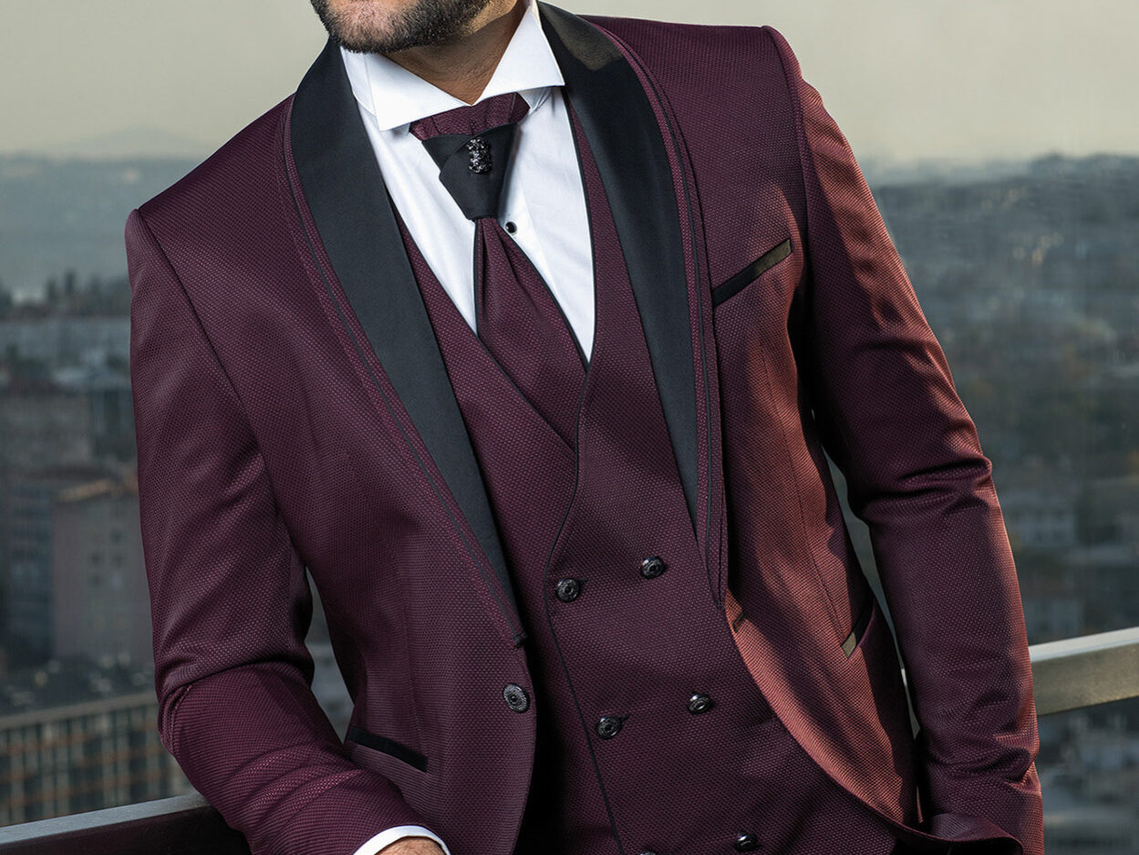 Erkek takım elbise smokin dış çekim ürün foto çekimi