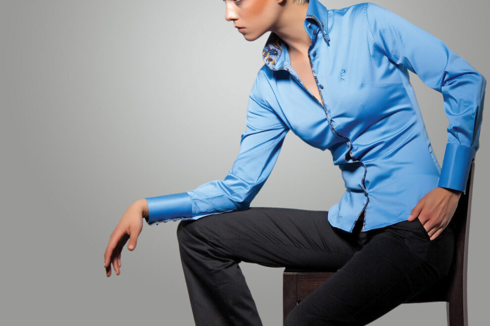 Kadın giyim ürünleri çekimi