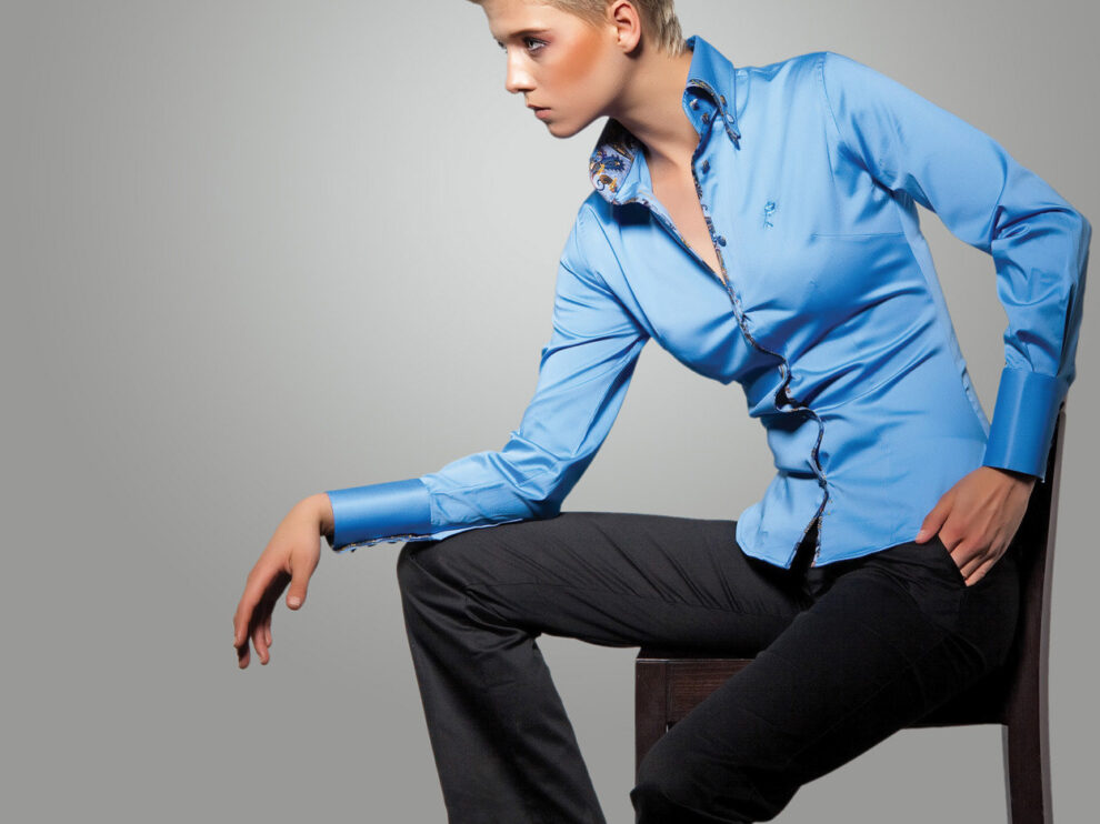 Kadın giyim ürünleri çekimi