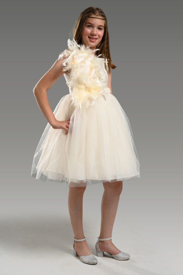 Kız çocuk tütü elbise e-ticaret katalog moda fotoğraf çekimi