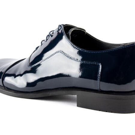 Ayakkabı fotograf cekimi erkek lacivert rugan klasik rugan